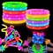 24 PCS Light Up Party Favors Supplies for Kids 4-8-12,Bulk Glow Sticks 4th of July Bracelet Necklace Accessories for Toddlers,Birthday Return Gifts Treats,Goodie Bag Stuffer Fillers for Boys Girls